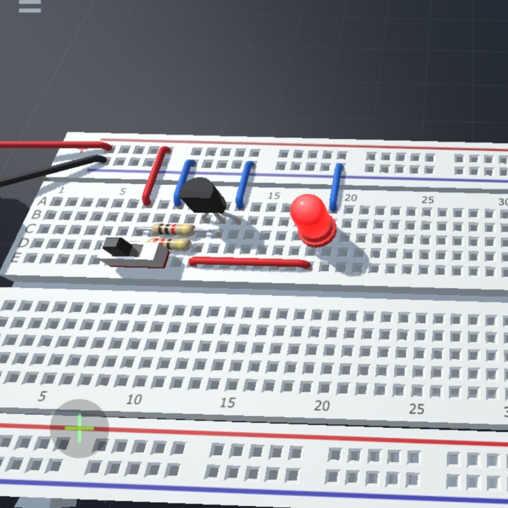Compuerta lógica con transistor NOT