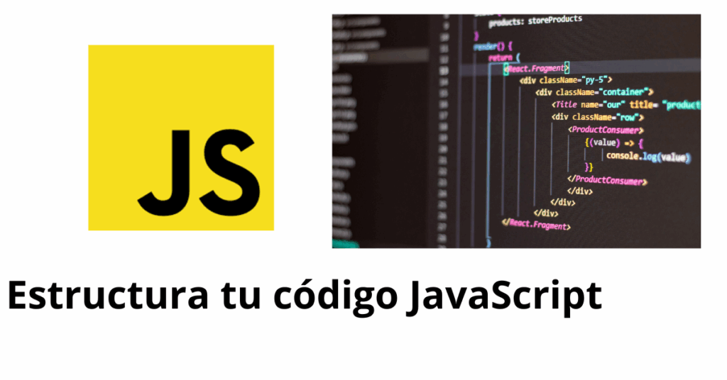 Imagen destacada estructura tu codigo JavScript